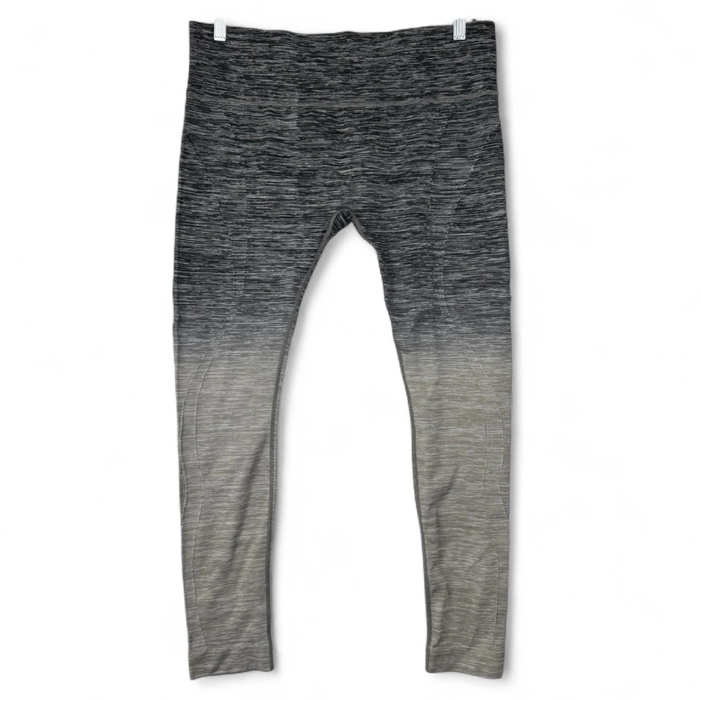Itzon Activewear Leggings Women’s Size‎ XXXL 3XL Gray Ombre